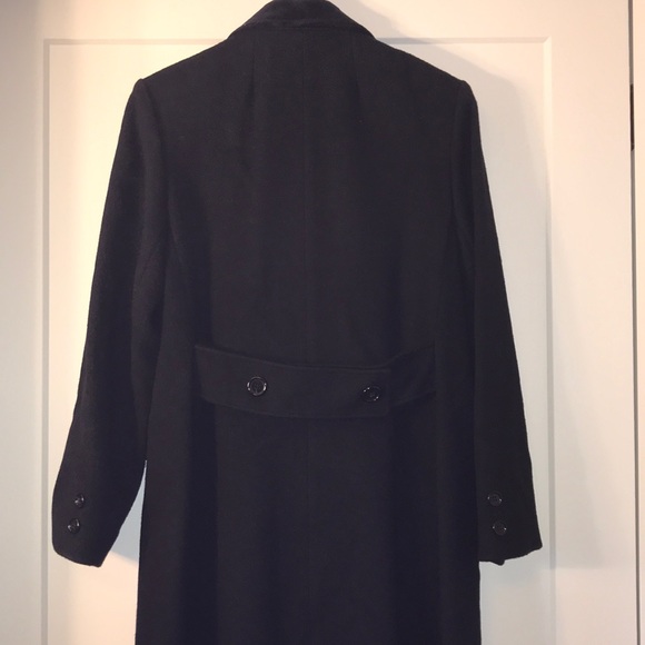 Black Wool peacoat - Picture 4 of 7